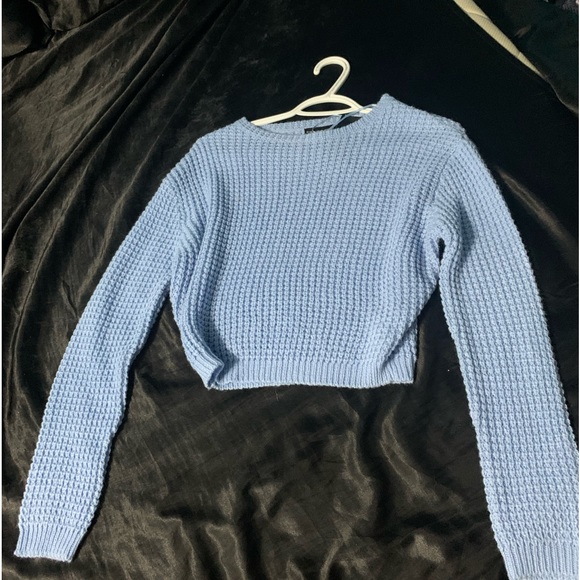 BNWT‼️| Womans Size XS | Light Baby Blue Knitted Sweater from Urban Outfitters | - Picture 2 of 5
